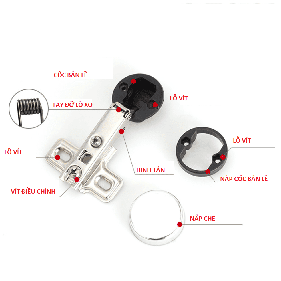 Bản Lề Cửa Kính ALUTAWA - AL26
