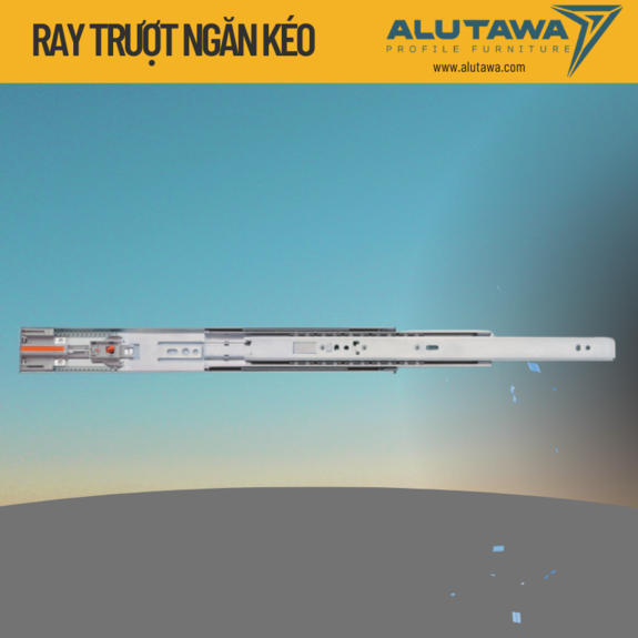 RAY TRƯỢT NGĂN KÉO (SUS304) – Giải pháp vận hành êm ái và bền bỉ cho nội thất hiện đại